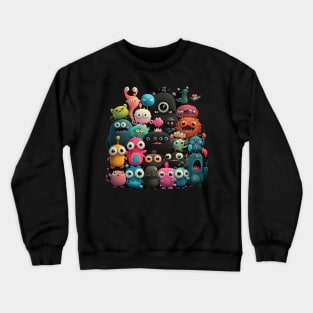 Cute Creatures Crewneck Sweatshirt